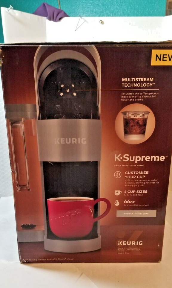 KEURIG KSupreme SingleServe KCup Pod Coffee Maker with box eBay