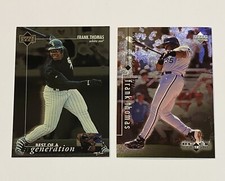 1996 & 1998 Black Diamond BOG Inserts Frank Thomas Baseball Card Lot HOF