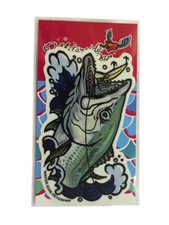 Waterside Peterpan Original Sticker #Bite Spanish mackerel