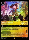 Mickey Mouse Musketeer Captain 16/204 Disney Lorcana Cold Foil Ursula's Return