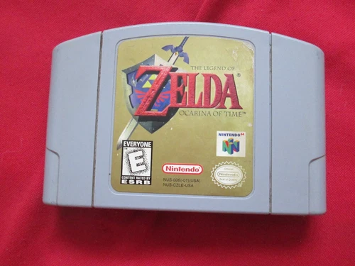 Legend of Zelda: Ocarina of Time (Nintendo 64, 1998) tested and working!