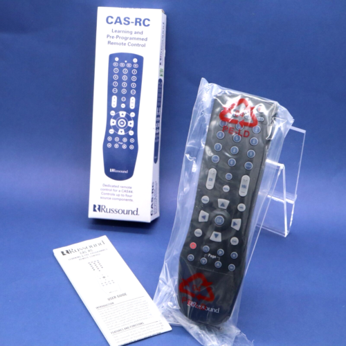 Nuovo telecomando Russound CAS-RC e istruzioni remote per sistema audio CAS44 - Foto 1 di 8