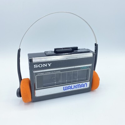 ⭐ Sony Walkman WM-41 Cassette Player ~ New Belts ~ Reconditioned