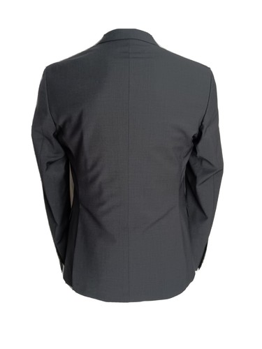 Zara Men's Gray Cotton Blend Sport Coat Blazer Jacket Size US40 - Picture 2 of 9