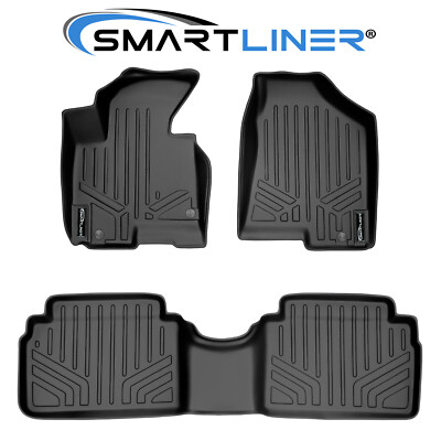 SMARTLINER Custom Floor Mats Liner Set Black For Tucson 10-13/Sportage 11-13