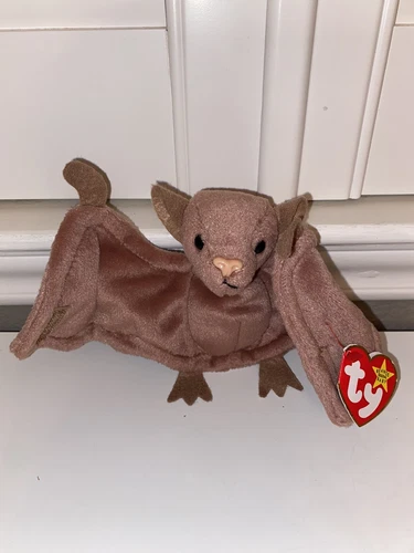 Vintage Rare Batty Ty Beanie Baby 1996 Retired