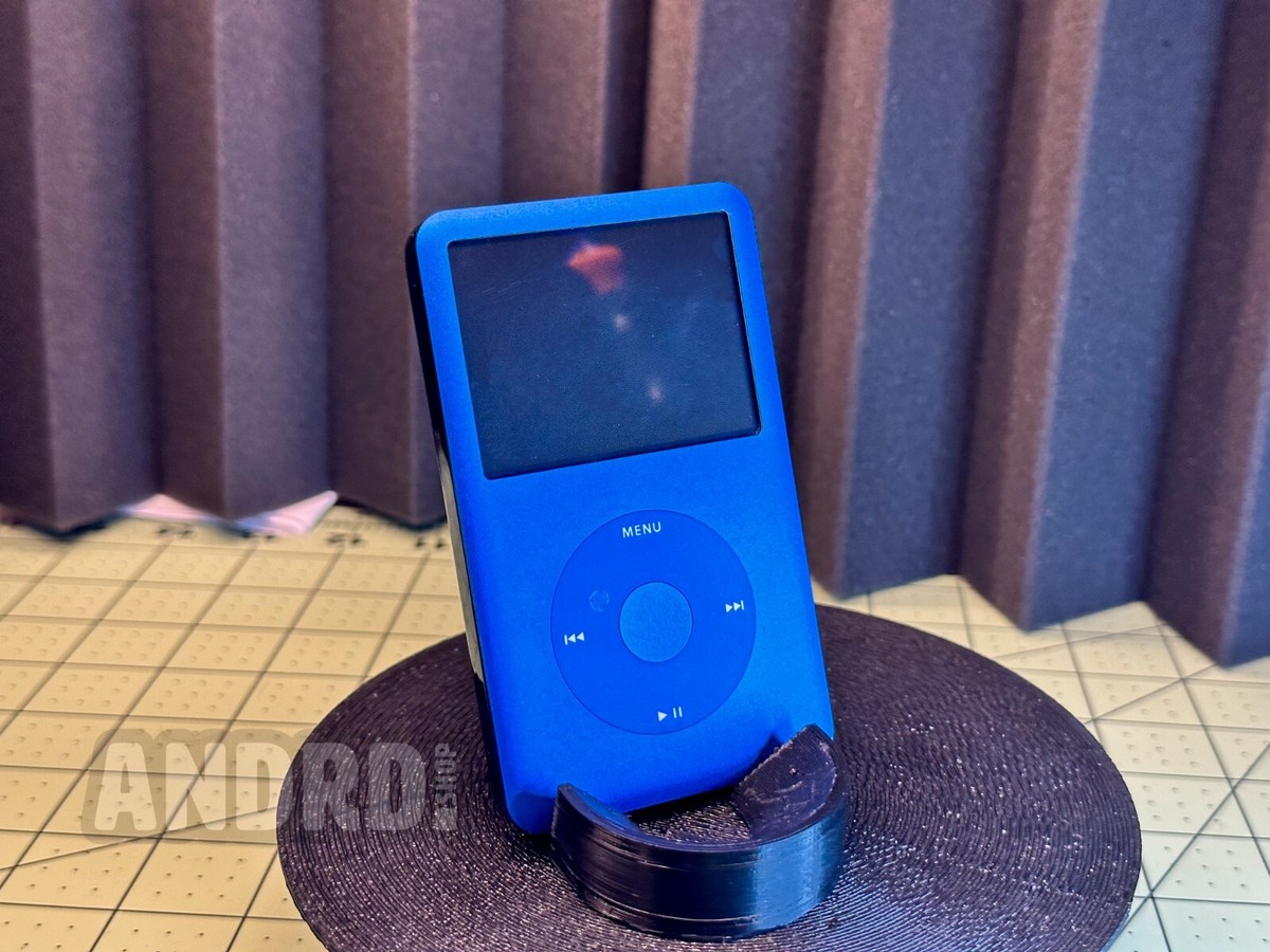Custom 512GB Taptic Mod All Blue iPod Classic 7th Gen