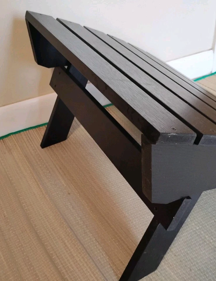 Highwood Adirondack Folding Ottoman Foldable footstool Versital Use - Image 2 of 4