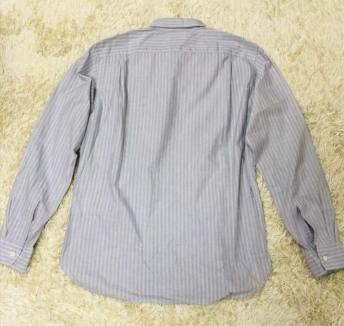 Margaret Howell Striped Long Sleeve Top Size S Blue - Picture 4 of 6