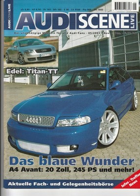 Audi Scene Live 05/2001 :  Audi A4 Avant 1.8 Turbo 245 PS
