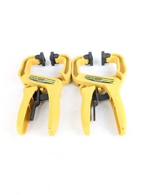 Quick-Grip Handi-Clamps Curved Bar Clamps Pair Set Of 2