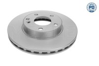2X Meyle Bremsscheibe MEYLE-PD: Advanced Performance And Design. 015 521 0031/PD