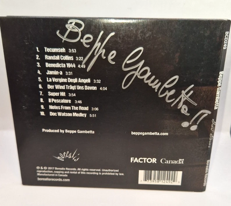 Beppe Gambetta - Short Stories - Sehr guter Zustand - Bild 2 von 3