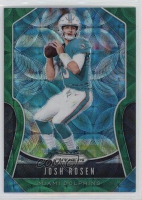 2019 Panini Prizm Green Scope Prizm /75 Josh Rosen #11 0pb4