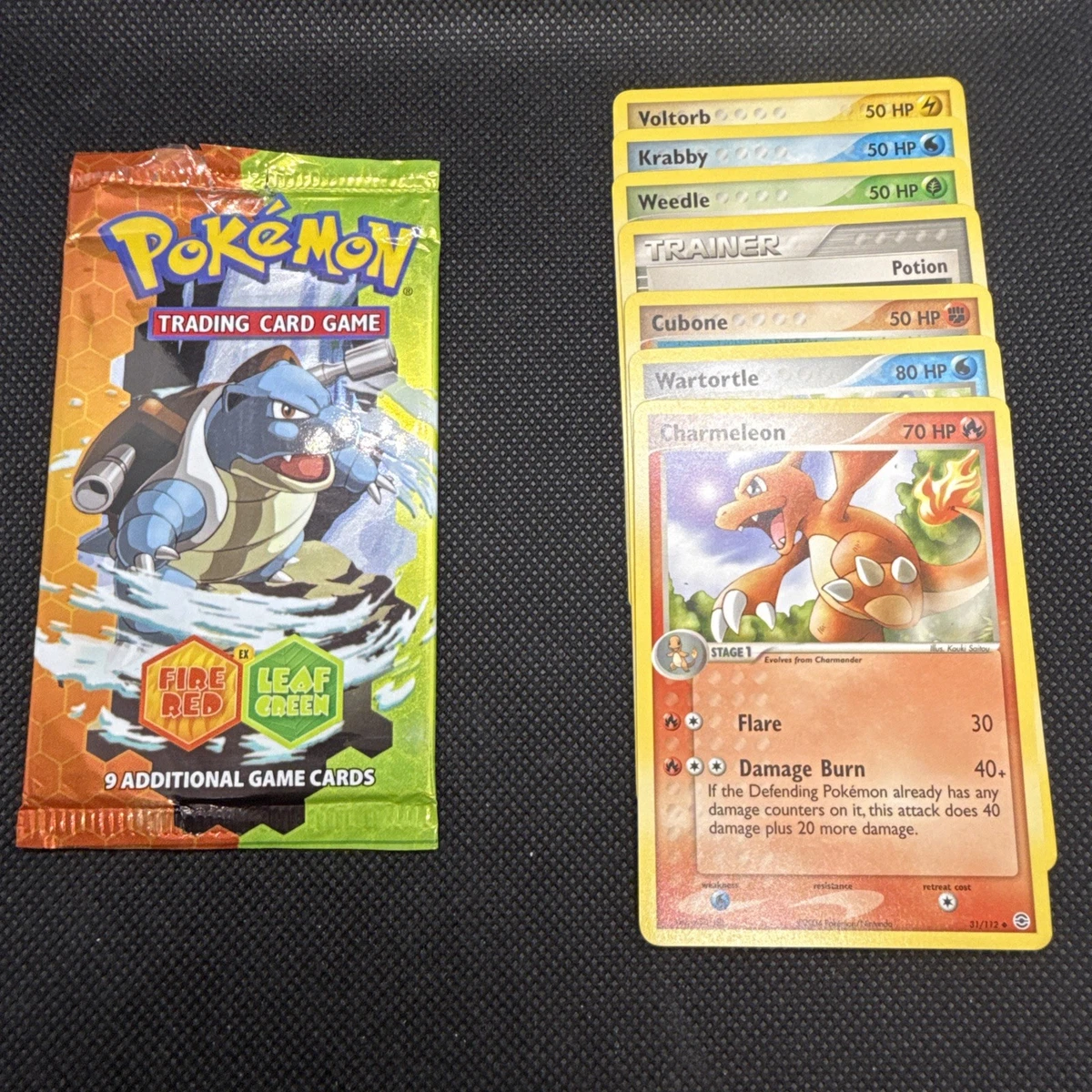Pokémon TCG EX FireRed & LeafGreen Sealed Collectible Card Game
