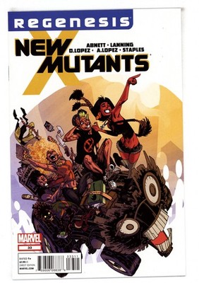 New Mutants (3rd Series) #33 NM- 9.2 2011  Jason Pearson Cover