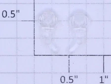 Lionel 622-13/14 Right Hand and Left Hand Marker Lens (Set of 2)