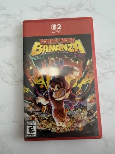Nintendo Donkey Kong Bananza Physical Video Game for Switch 2 Sealed