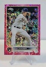 2022 Topps Chrome - Josh Hader #119 Magenta Speckle Refractor /350