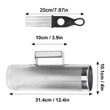 Guiro Shaker Aluminum Orff Percussion Instrument Scraper Music Teaching Aids