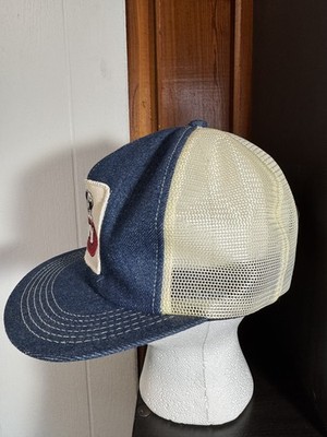 Vintage Joy Dog Food Trucker Hat K Products Brand 70s 80s Patch
