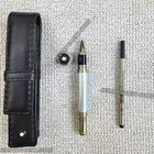 BID HOT ( MB ) Victor Hugo Writers Edition Rollerball Pen Leather Pouch — photo 3
