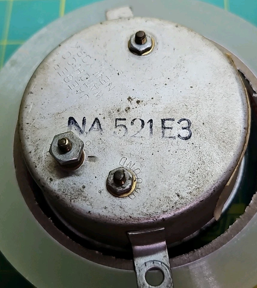 Reloj Nash Ambassador Airflyte 1952 Mfg de Jaeger propiedad anterior Foto 2 de 4