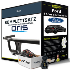 Anhängerkupplung ORIS starr für FORD Focus Stufenheck +E-Satz NEU