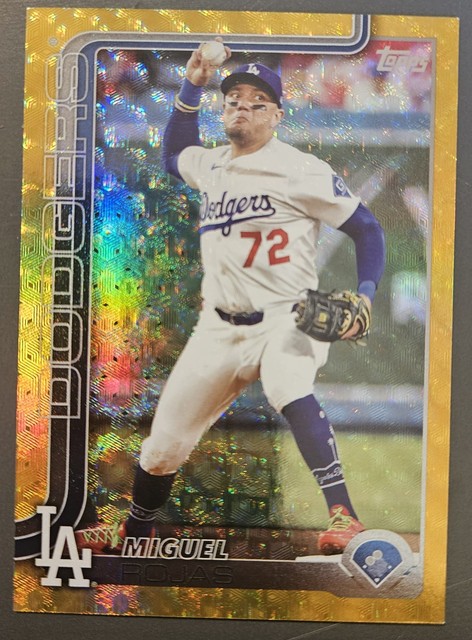 2025 Topps Update Foilfractor 1/1 Miguel Rojas Hero of WS