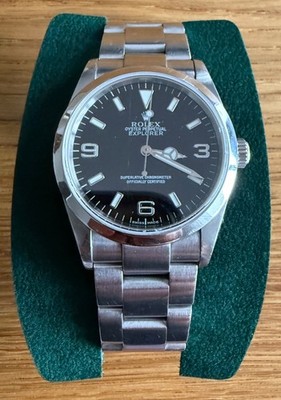 Rolex Oyster Perpetual Explorer Superlative Chronometer Officially Certifield