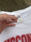 University of Wisconsin Badgers Delta Pro Weight White Shirt Y2K Size XL — photo 3