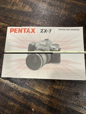 Vintage Pentax ZX-7 Operating Instruction Owner Manual Camera Photography