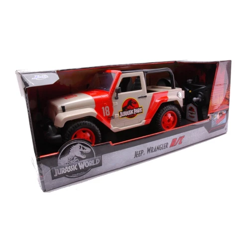 JURASSIC WORLD JEEP RADIOCONTROL 1:16 Jada Toys Radiocomando Modellino Nuovo - Immagine 4 di 4