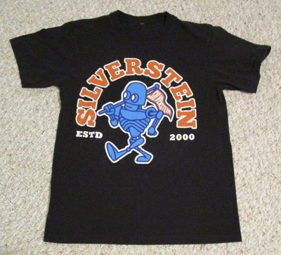 New Silverstein Estd 2000 Robot All size Black shirt Gift Fans