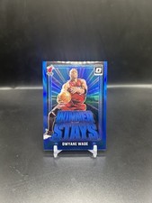 2024-25 Panini Donruss Optic Dwyane Wade Winner Stays Blue /85 #20