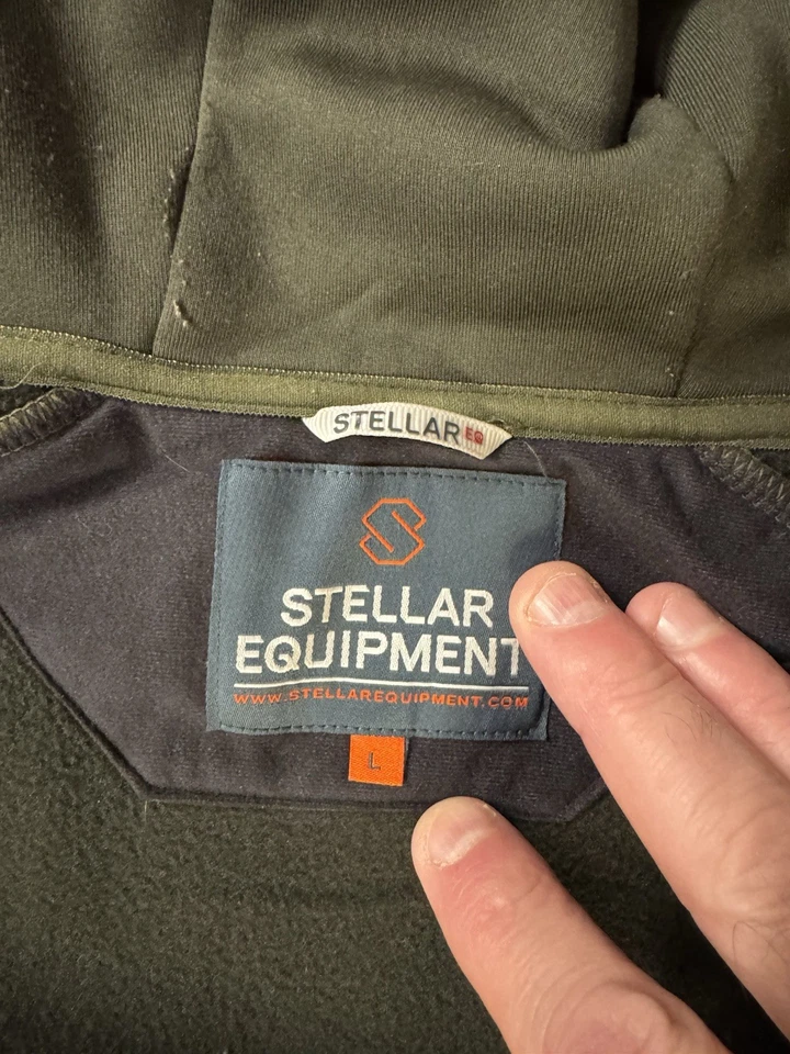 Stellar Equipment Mid 2.0 Fleece Hooded Jacket-Mens Large  - Image 4 of 4