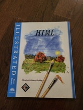 HTML Illustrated Brief 1995  Introduction  Reding  Paperback Rare Early Internet