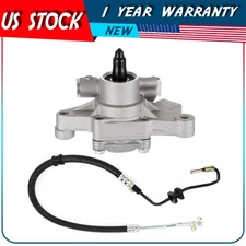 Power Steering pump w/ Pressure Line Hose For Honda CR-V 97-01 2.0L l4 GAS DOHC