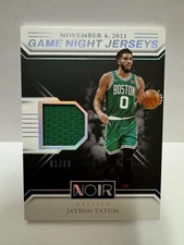 JAYSON TATUM 2024-25 Panini Noir Game Night Jerseys #GNJ-JAY /99 (MEM)