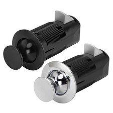 Cabinet Lock Zinc Alloy ABS Secure Round Embedded Push To Open Lock For File