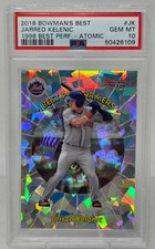 2018 Bowman Best Atomic Refractor JARRED KELENIC RC CARD PSA 10 GEM MINT