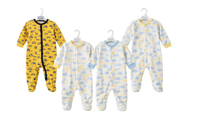 NEW Baby Boy 6-9M 5PC Coverall Lot Bon Bebe First Impressions Angel White