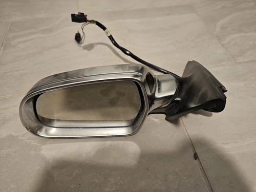 09-2012 Audi A4 S4 FRONT LEFT DRIVER SIDE DOOR MIRROR OEM Blind Spot Coupe LH