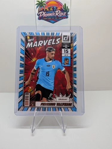 2025-26 Panini Donruss Road to Fifa World Cup - Net Marvels Federico Valverde...