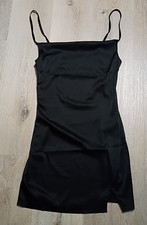 LYANER Women's Satin Spaghetti Straps Cowl Neck Sexy Size XS Must Have Dinner