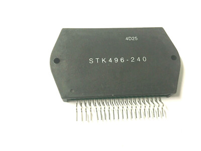 STK496-240 Power Amplifier + Heat Sink Compound New Original SANYO LOT OF 2
