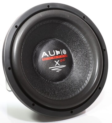 Audio System X 12 EVO 30 cm Subwoofer Langhub 2x 2 Ohm 1000 Watt RMS