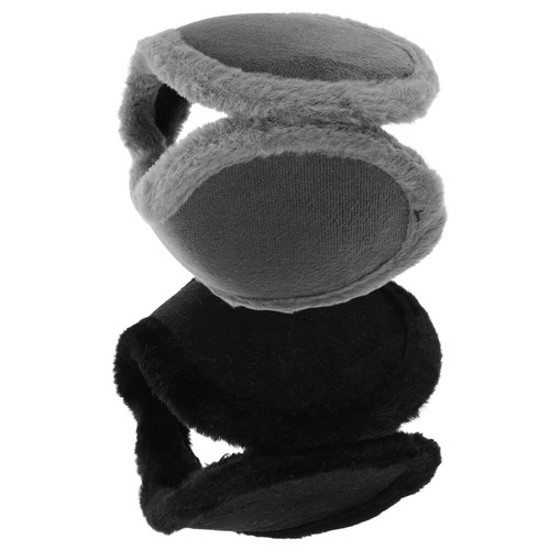 2 Pcs Fleece Ear Sleeves Student Man Winter Beanie Cap Women Muffs Cover - Picture 8 of 12