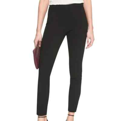 BANANA REPUBLIC ~Size 2P ~ DEVON Legging Fit Washable BI-STRETCH Ankle Pants c27