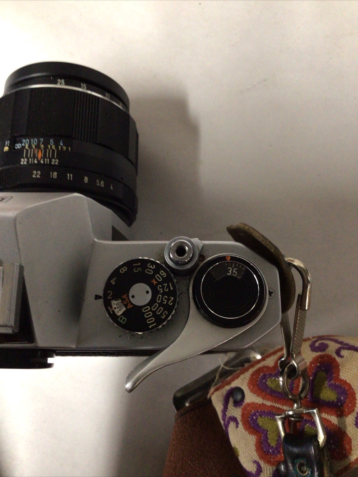 Honeywell Pentax Spotmatic F Camera With Takumar Lens